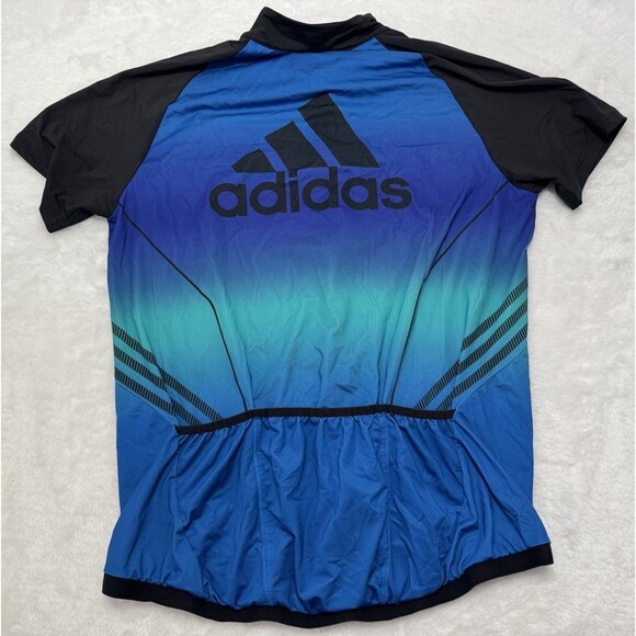 MEN'S ADIDAS 2011 CYCLISMO CYCLING BICYCLE SHIRT JERSEY MAILLOT SIZE Large - Picture 7 of 7